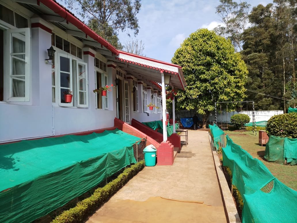 1.82 acres Bungalow with shops for sale in ooty opp to OOTY boat house