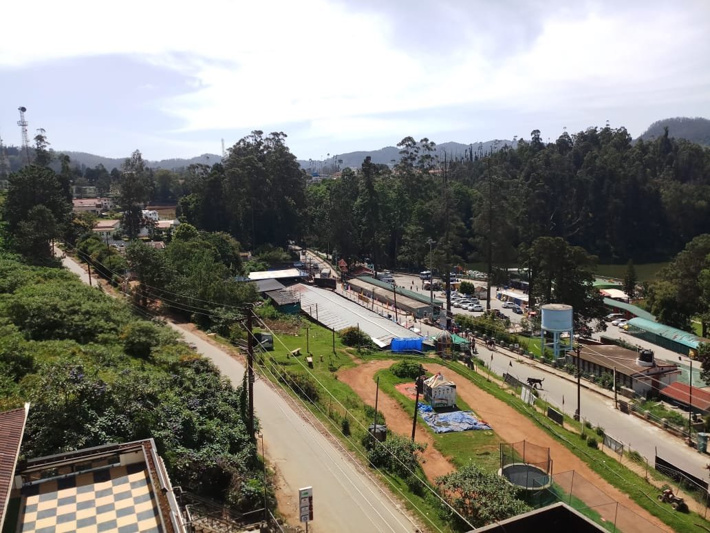 1.82 acres Bungalow with shops for sale in ooty opp to OOTY boat house