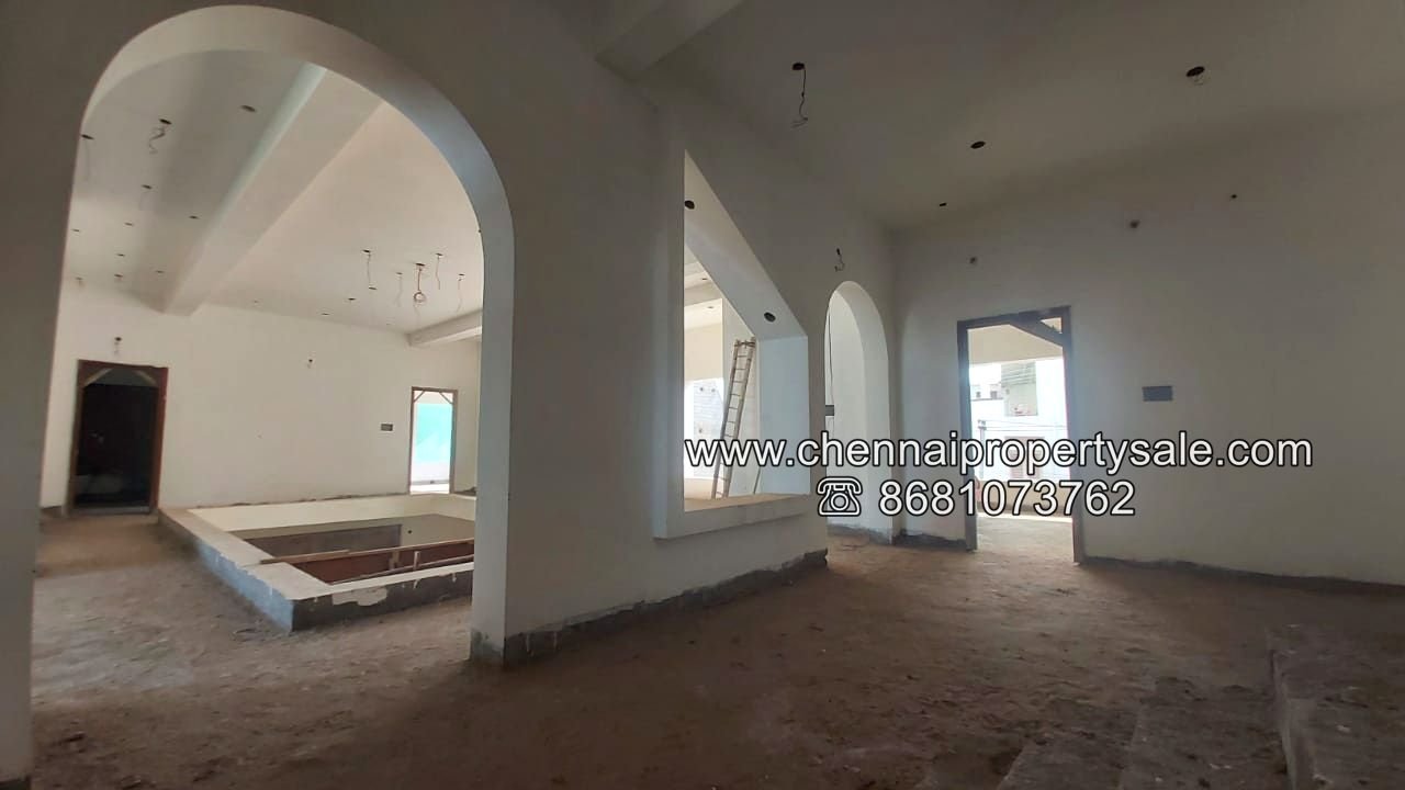 6 bhk Posh Bungalow sale in Pozhichalur near pallavaram