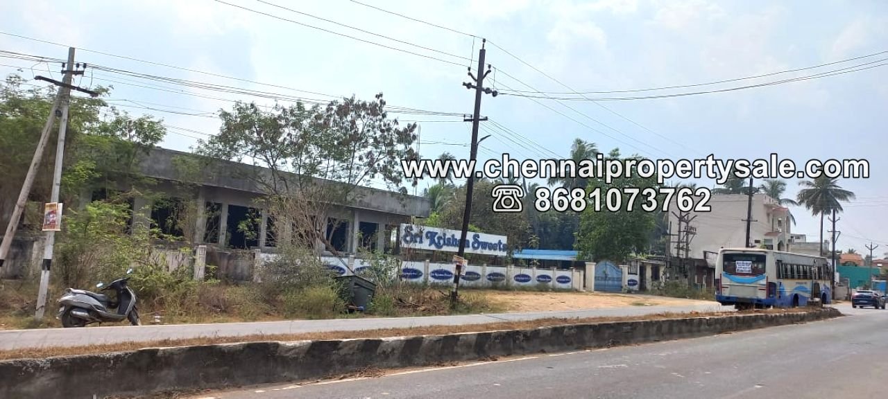 5 acre industrial building sale in Nemam near Thirumazhisai