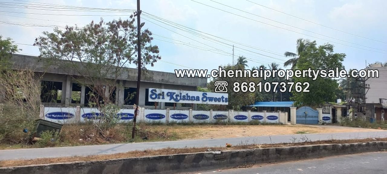 5 acre industrial building sale in Nemam near Thirumazhisai