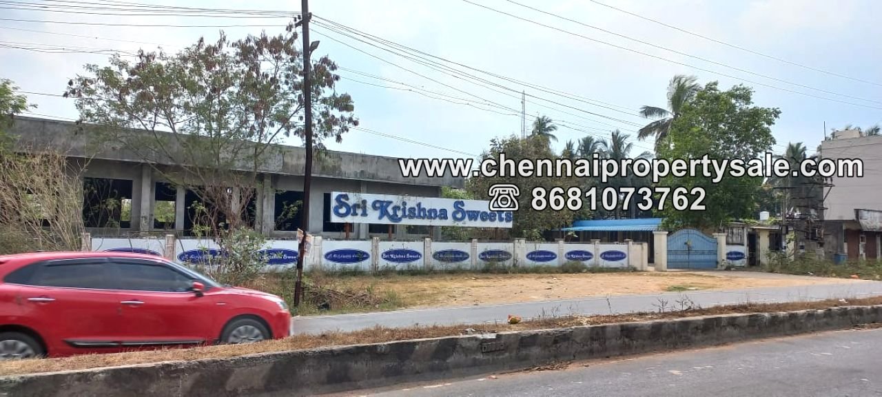 5 acre industrial building sale in Nemam near Thirumazhisai