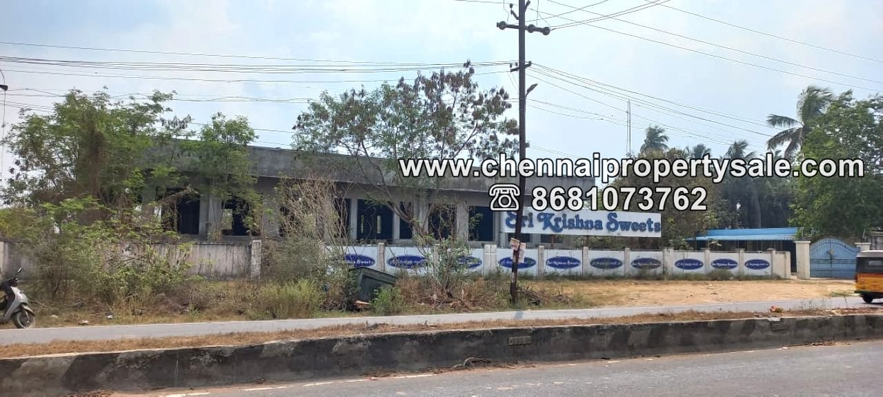 5 acre industrial building sale in Nemam near Thirumazhisai