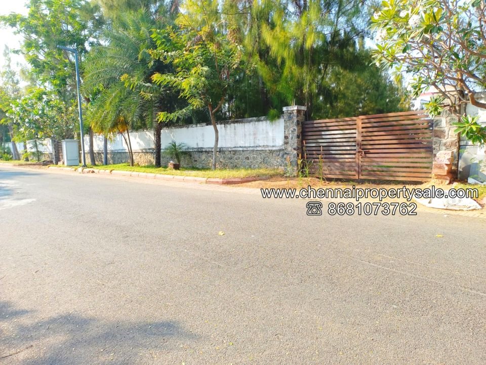 6 Ground Vacant Land Sale in Uthandi Beach Side