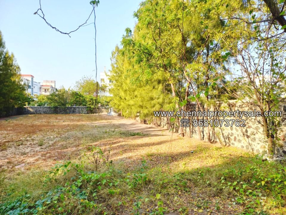 6 Ground Vacant Land Sale in Uthandi Beach Side