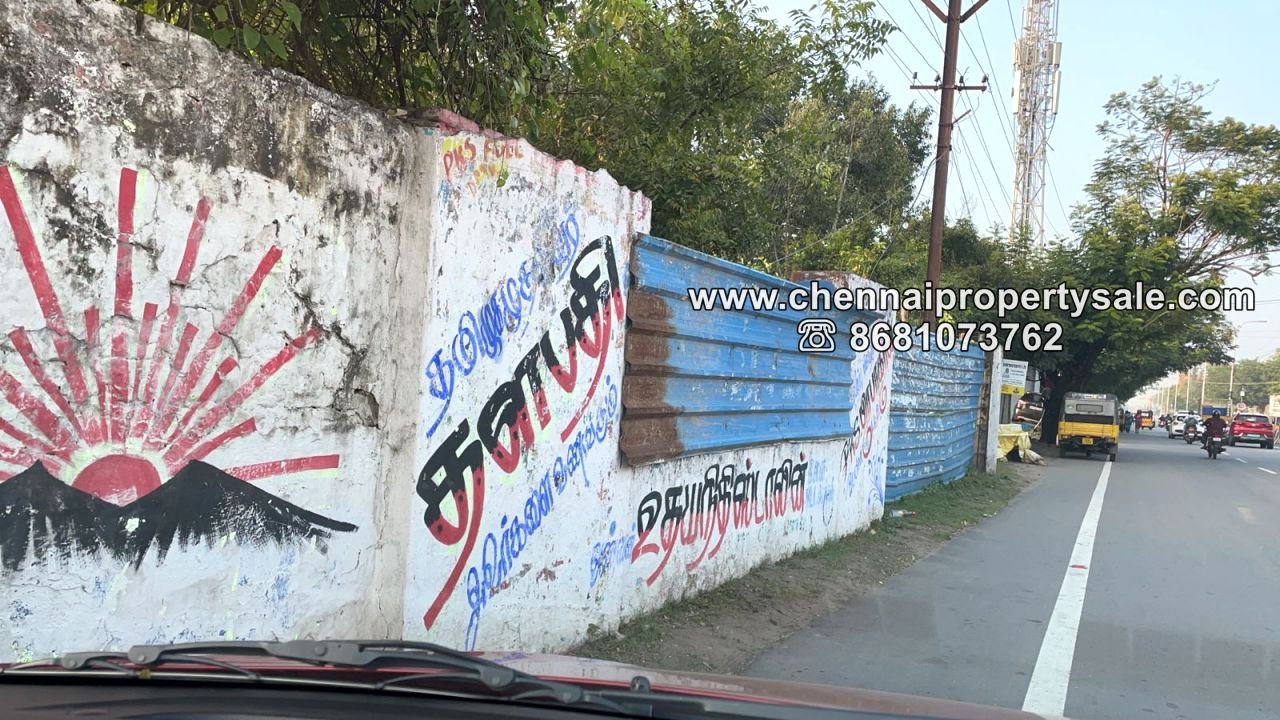 14.5 Ground commercial land for sale in Vettuvankeni ECR