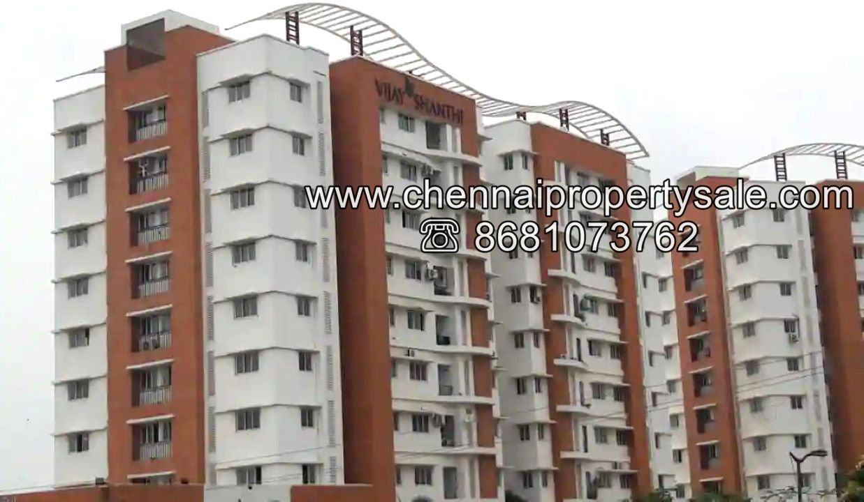 4 bhk Flat sale in Vijayshanti Infiniti Chettipedu Near poonamallee