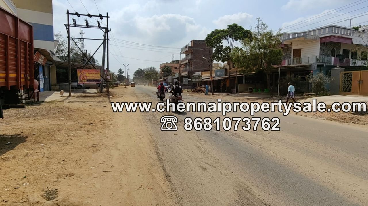 Commercial & Residential Plot sale in Avadi to Ayappakkam Road