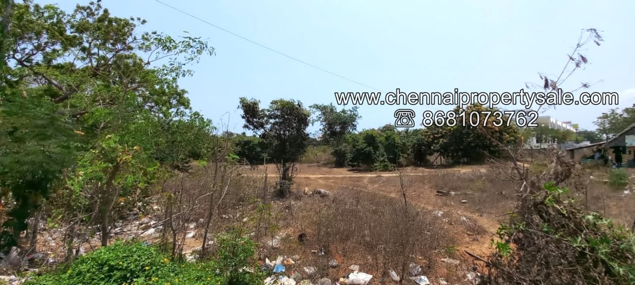 Commercial Land sale in Akkarai ECR