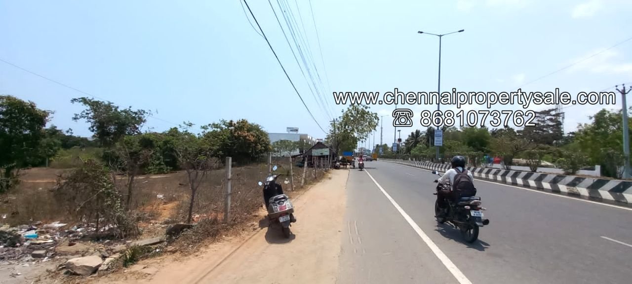 Commercial Land sale in Akkarai ECR