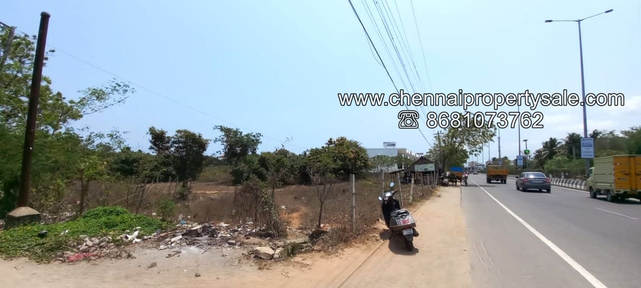 Commercial Land sale in Akkarai ECR