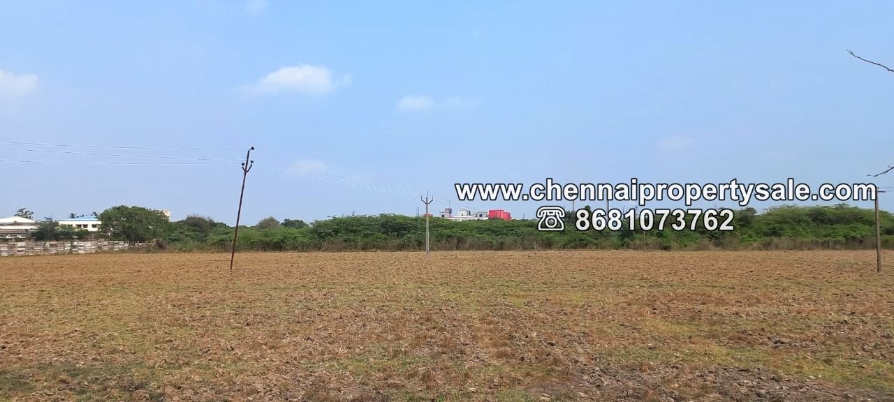 15 Acres Land Sale in Nemam Near Thirumazhisai