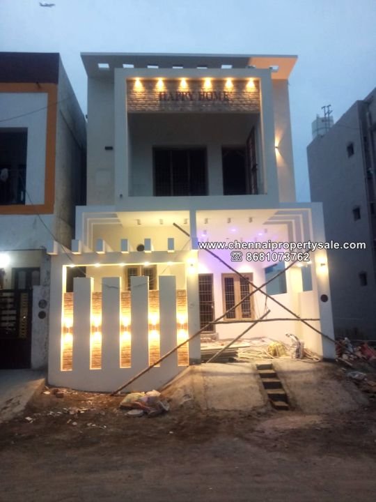 2000 Sqft 3 BHK Luxurious Duplex House Sale in Kovur
