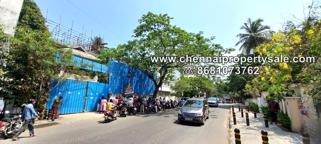 3 Ground Incomplete Residential Bungalow sale in T.nagar
