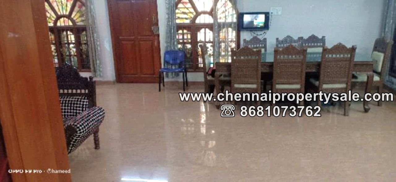 5500 Sqft 6 BHK Duplex Bungalow Sale in Valasaravakkam