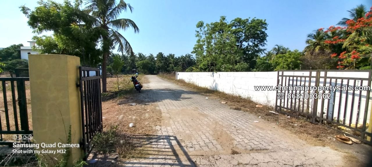 2400 Sqft Vacant Plots Sale in Muthukadu