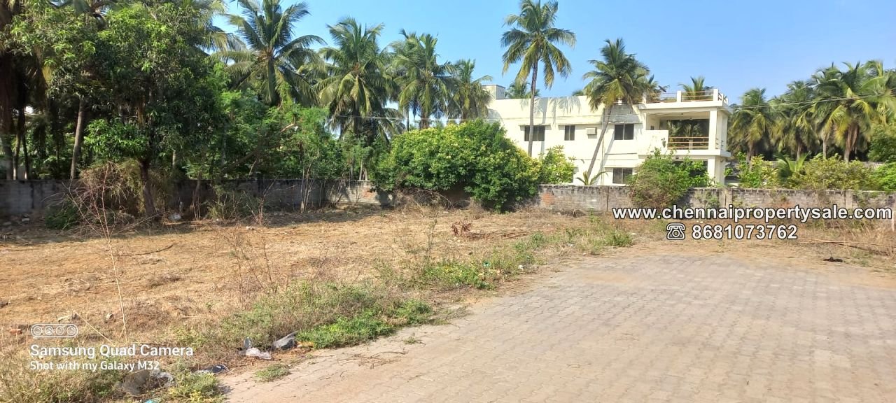 2400 Sqft Vacant Plots Sale in Muttukadu ECR