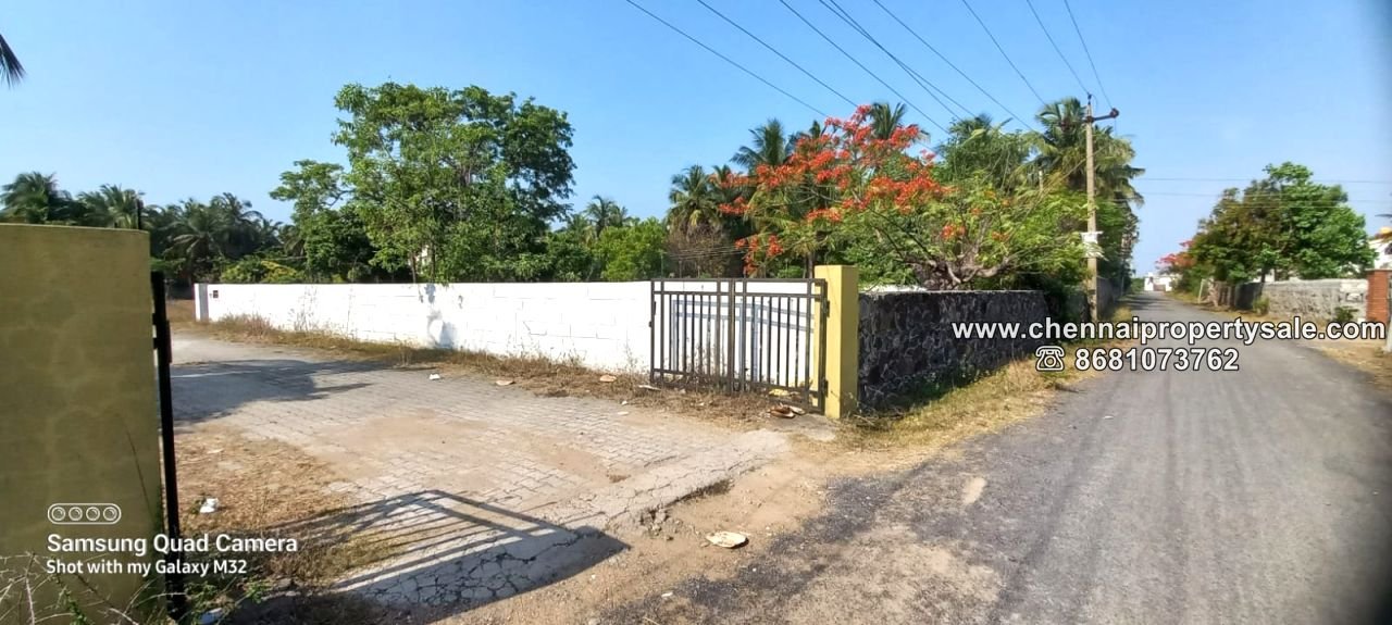 2400 Sqft Vacant Plots Sale in Muttukadu ECR