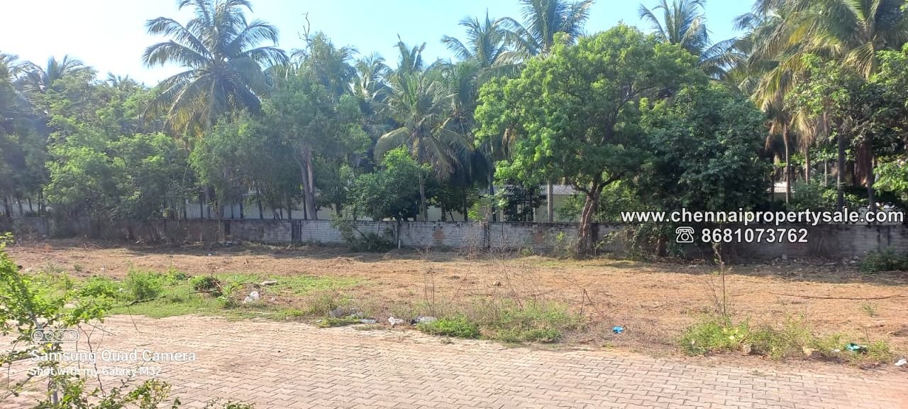 2400 Sqft Vacant Plots Sale in Muttukadu ECR