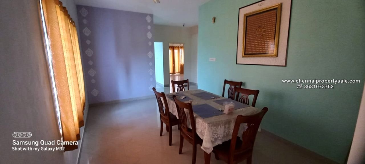 2043 Sqft 3 BHK Flat Sale in Karapakkam