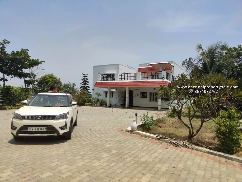 1.95 Acre Farm House sale in ECR Poonthandalam