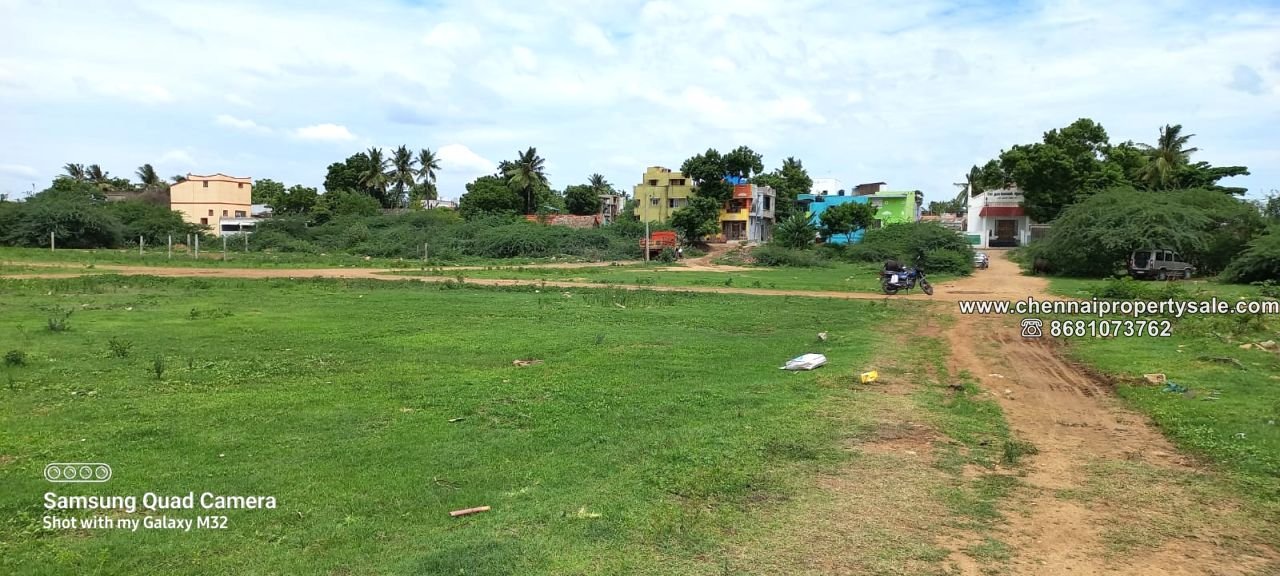 5600 Sqft Vacant Land Sale in Gerugambakkam