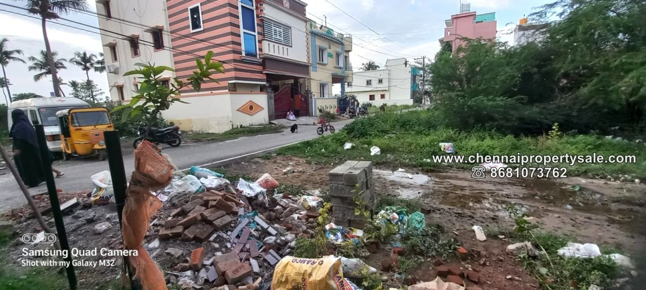 1612 Sqft Vacant Land Sale in Mangadu