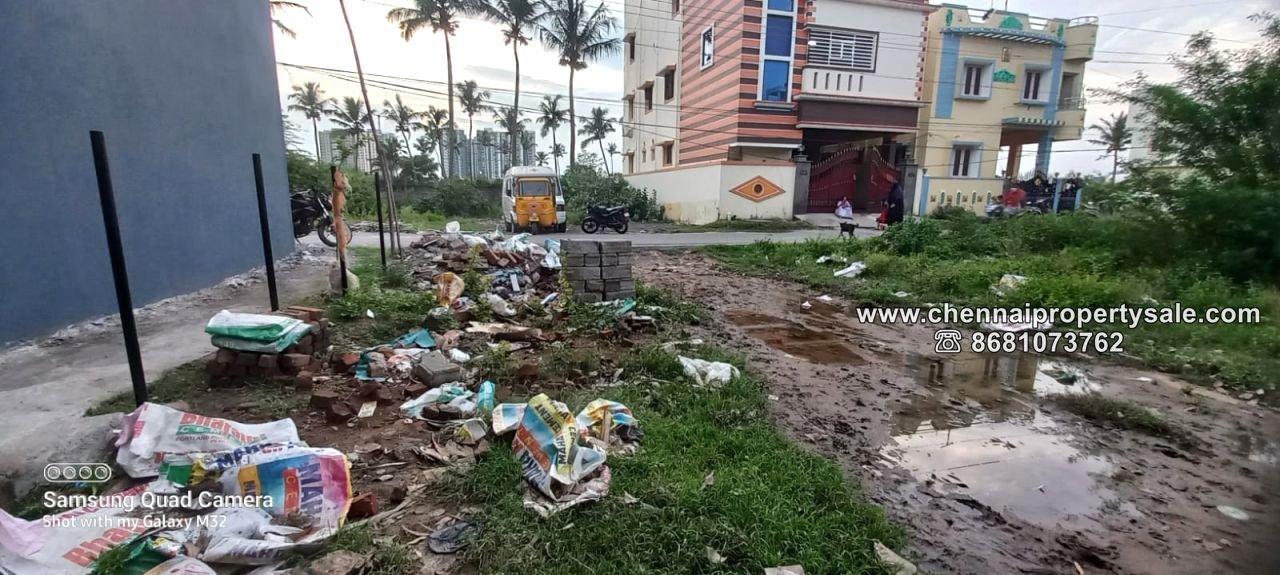 1612 Sqft Vacant Land Sale in Mangadu