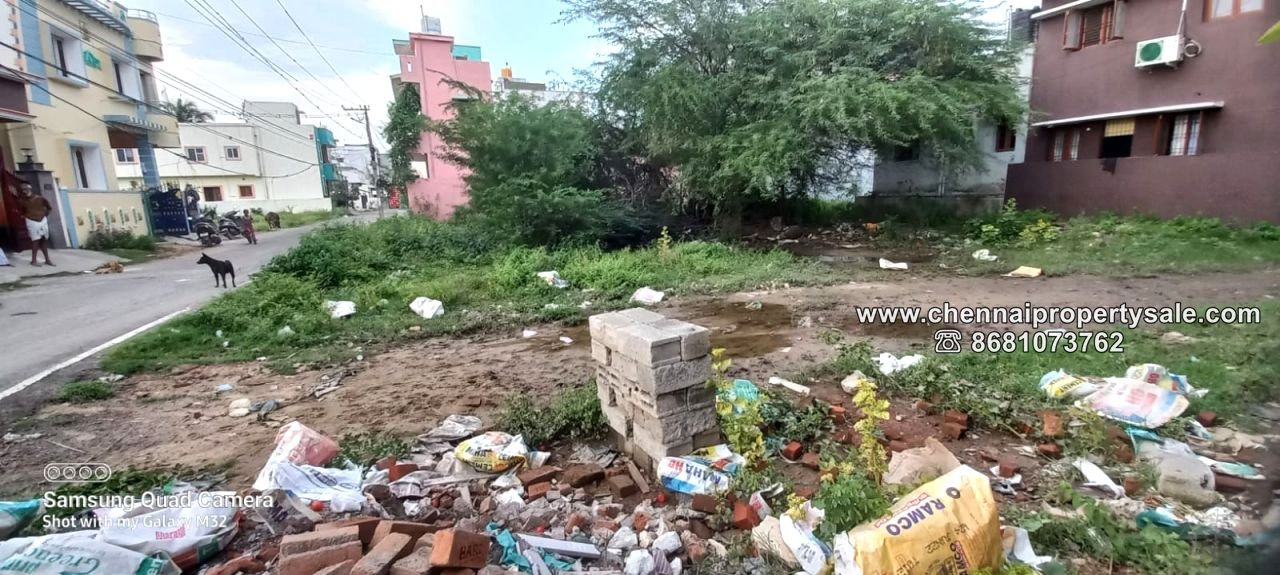 1612 Sqft Vacant Land Sale in Mangadu