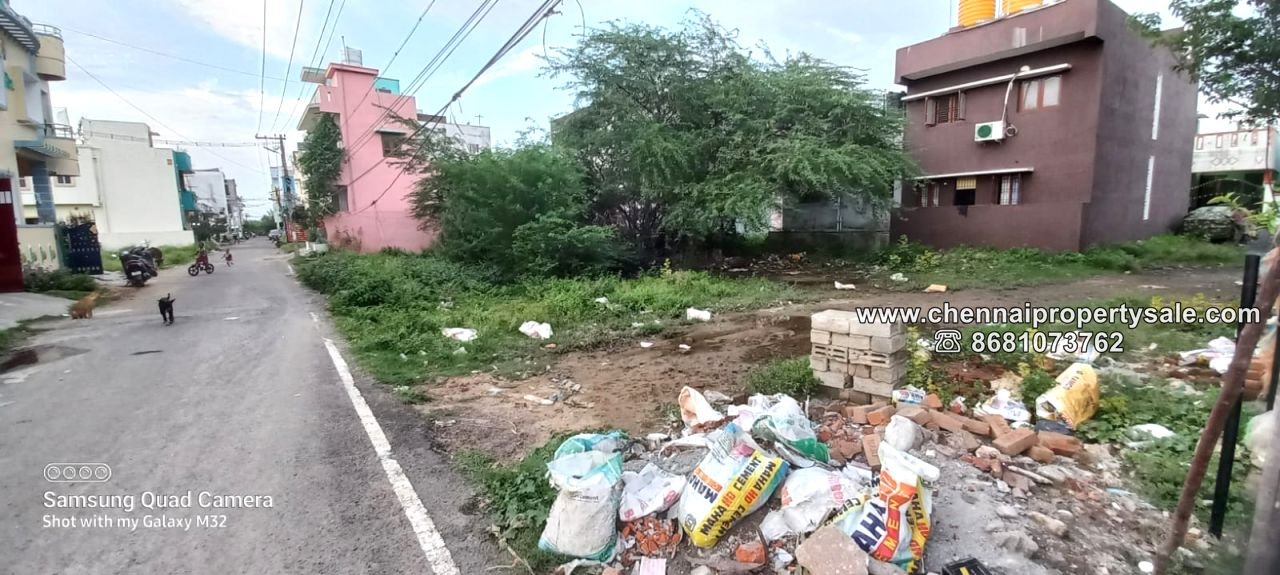 1612 Sqft Vacant Land Sale in Mangadu