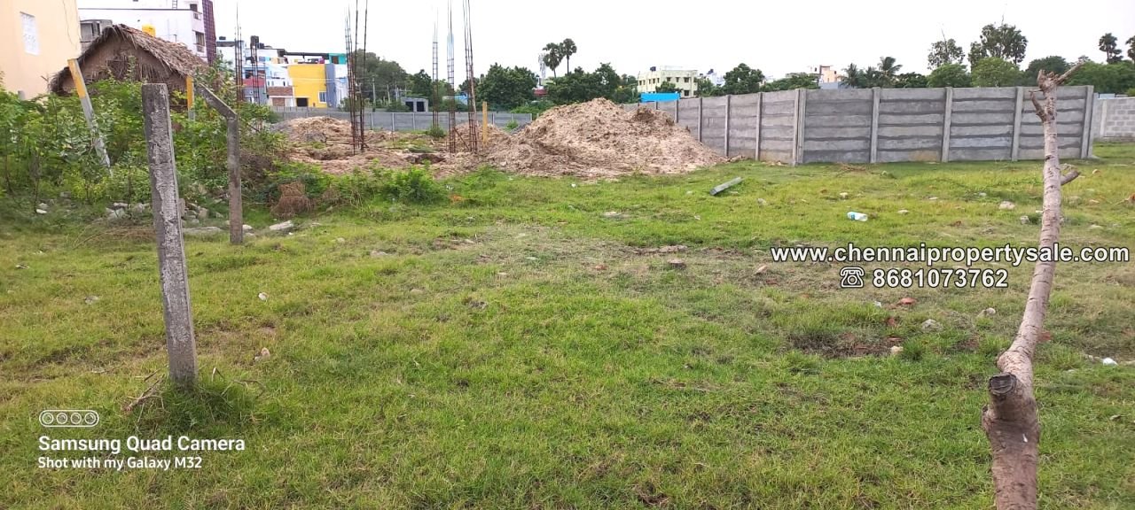 Vacant Land Sale in Sholinganallur