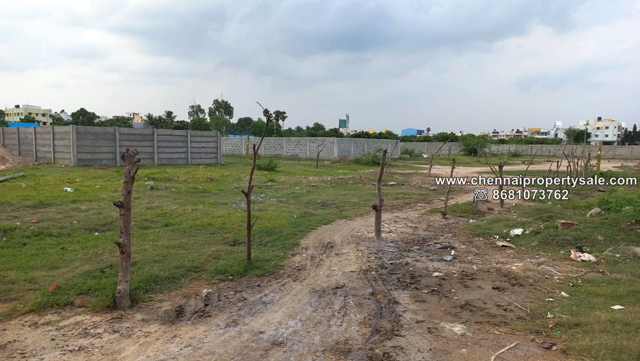 4800 Sqft Vacant Land Sale in Sholinganallur