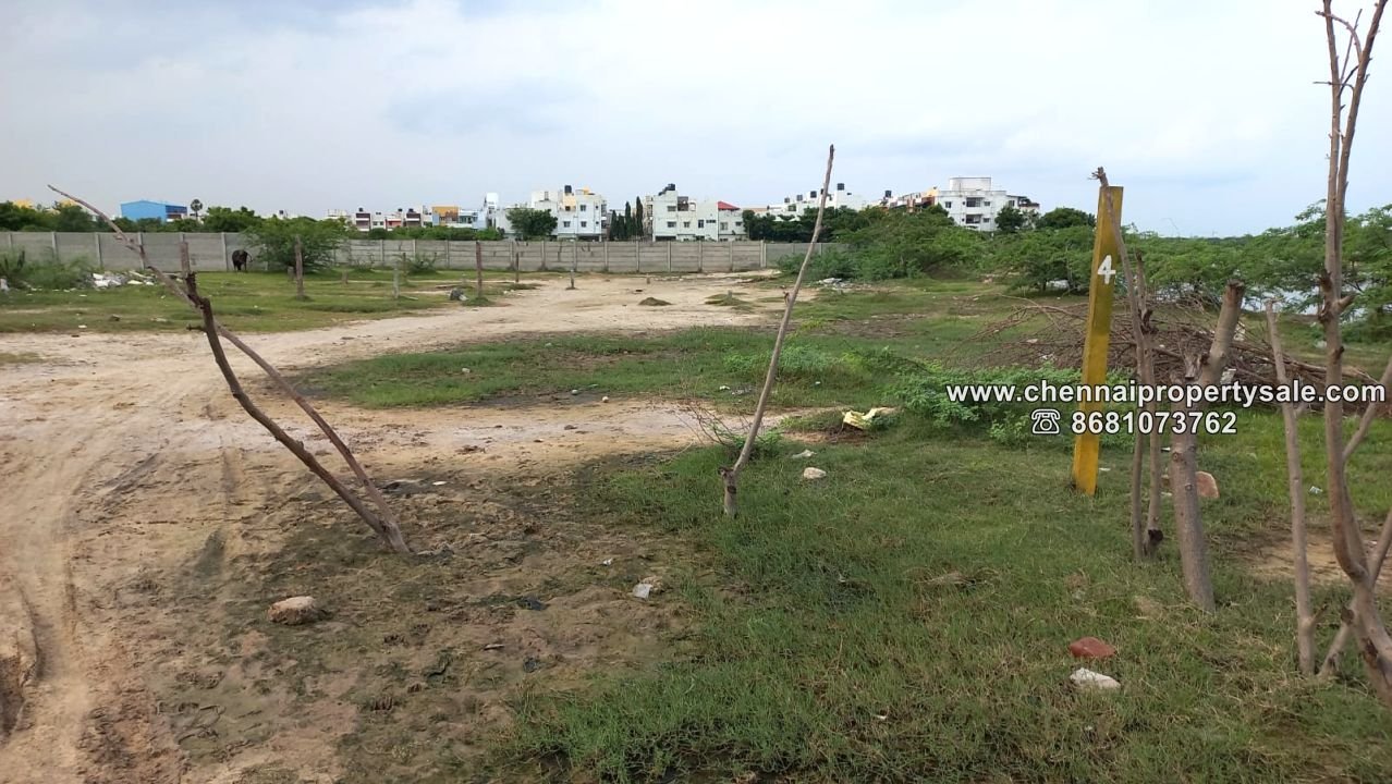 4800 Sqft Vacant Land Sale in Sholinganallur