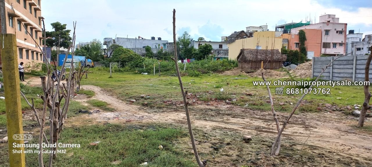 4800 Sqft Vacant Land Sale in Sholinganallur