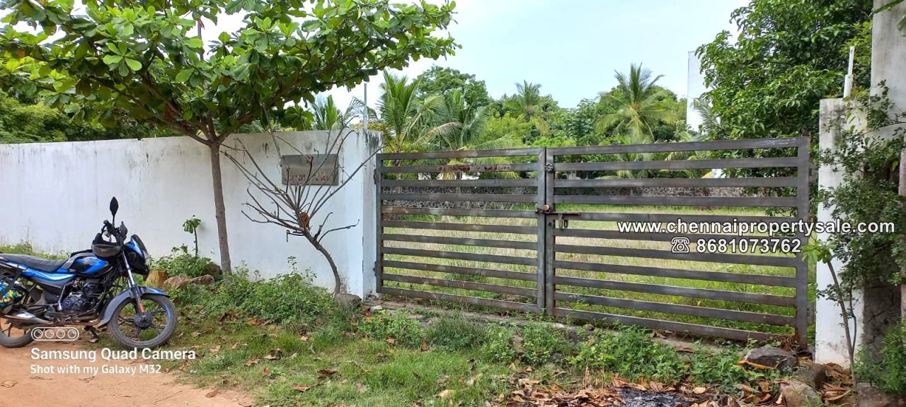 9600 Sqft Vacant Land Sale in Muttukadu ECR