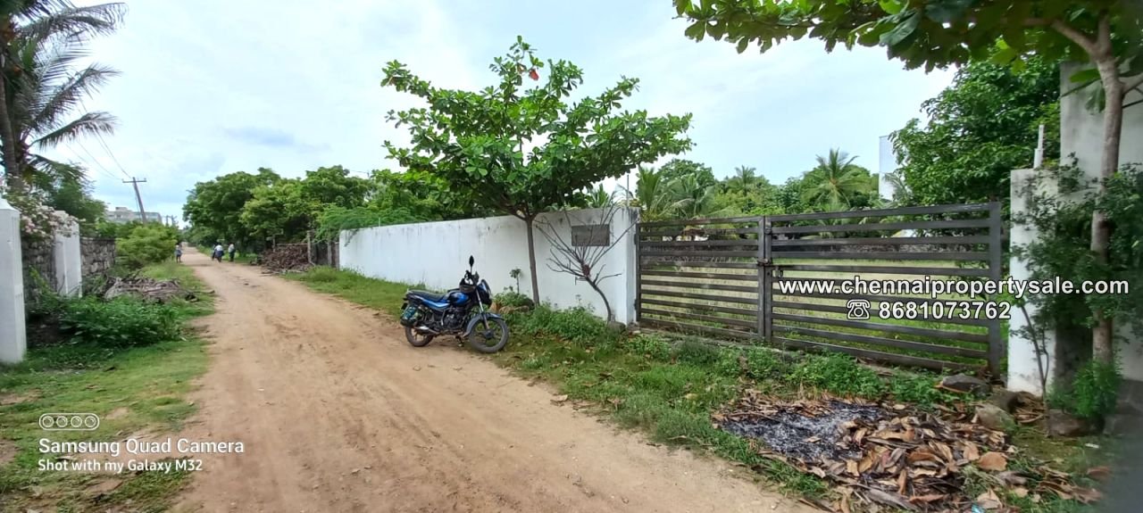 Vacant Land Sale in Muttukadu ECR