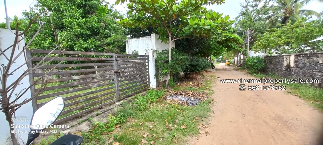 Vacant Land Sale in Muttukadu ECR