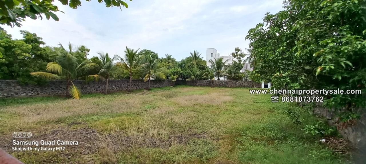 Vacant Land Sale in Muttukadu ECR