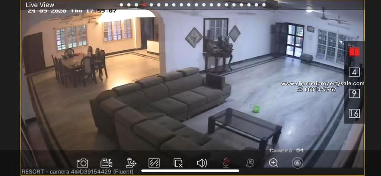 5000 Sqft Beach House Sale in ECR kanathur