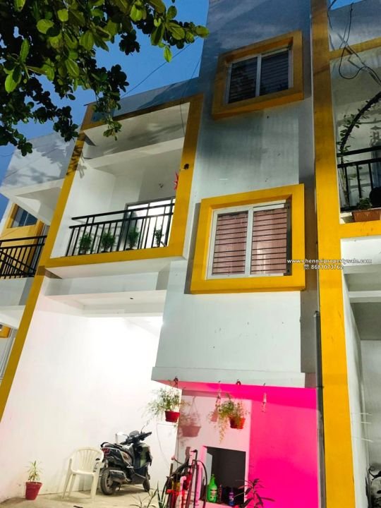 1107 Sqft 2 BHK Duplex House Sale in Iyyapanthangal Srinivasapuram