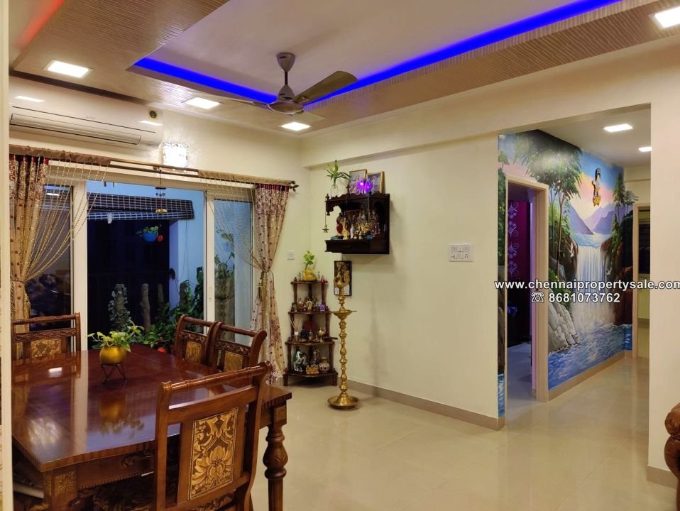 1540 Sqft 3 BHK Flat Sale in Avadi