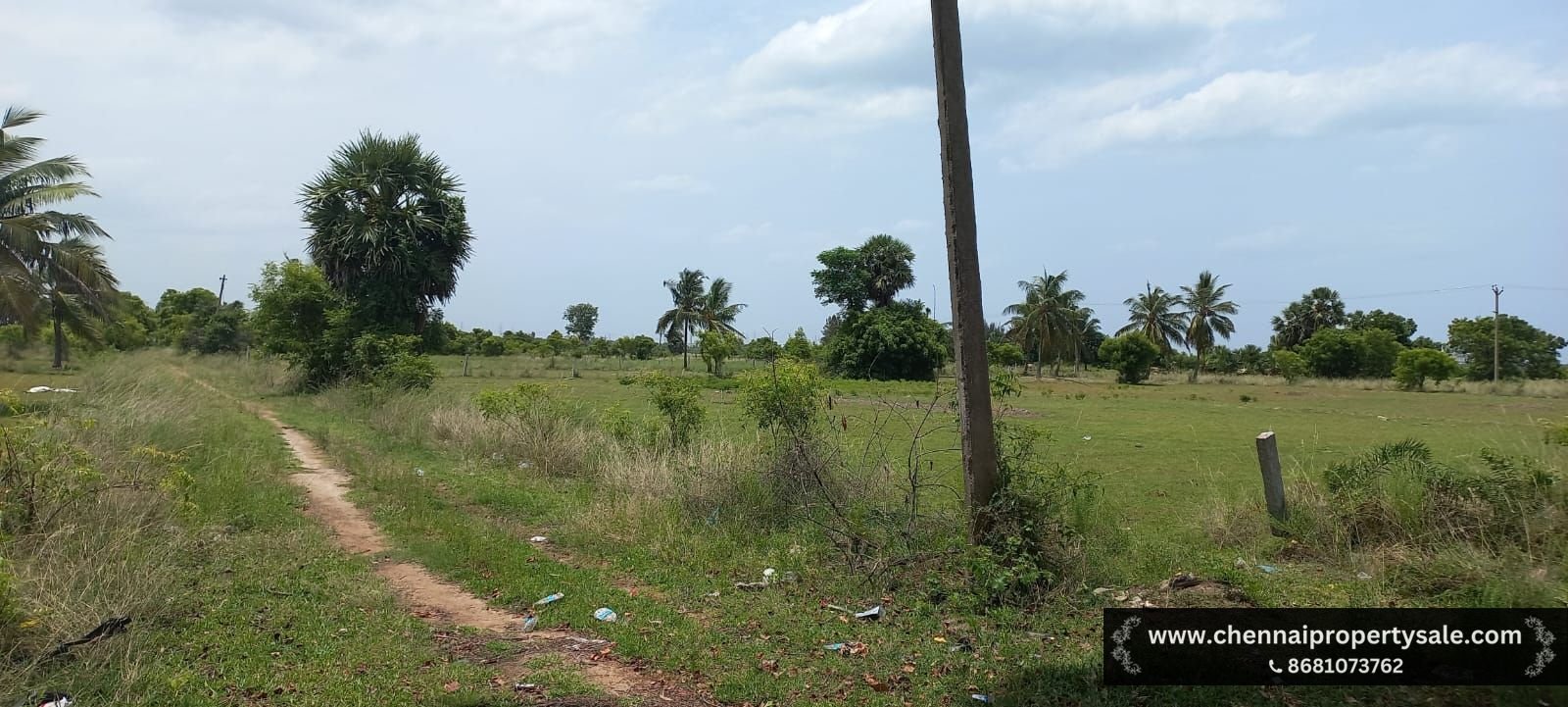 45946 sqft Farm Land Sale in Poonthandalam Village ECR