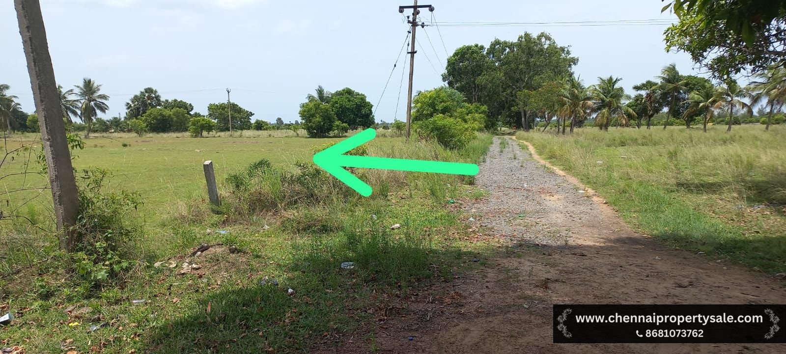 45946 sqft Farm Land Sale in Poonthandalam Village ECR