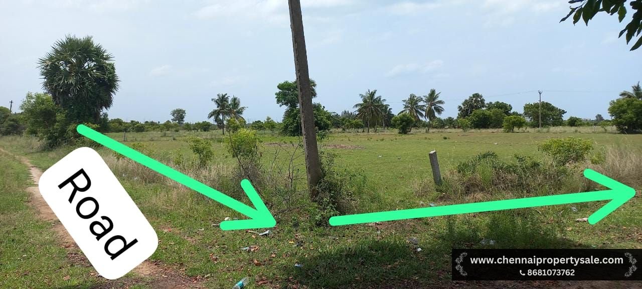 45946 sqft Farm Land Sale in Poonthandalam Village ECR