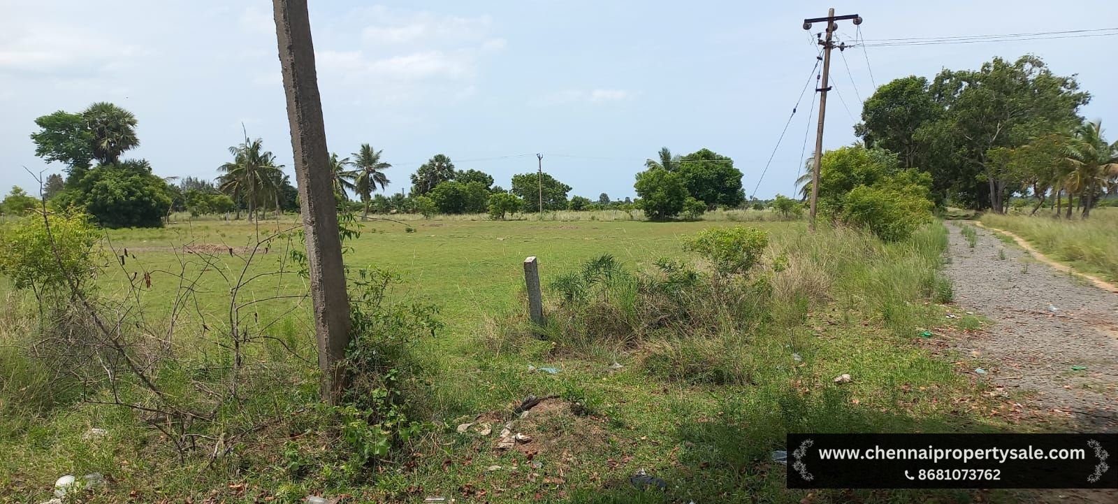 45946 sqft Farm Land Sale in Poonthandalam Village ECR