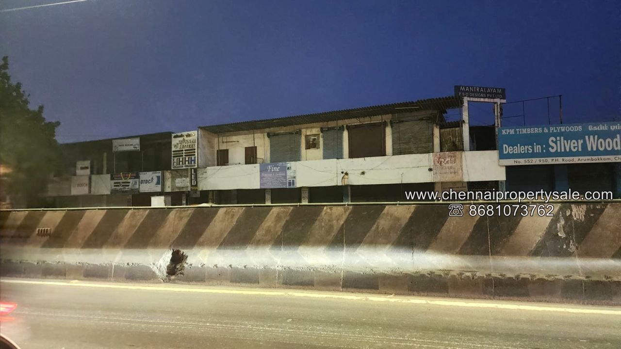 4850 Sqft Commercial Plot Sale in Arumbakkam