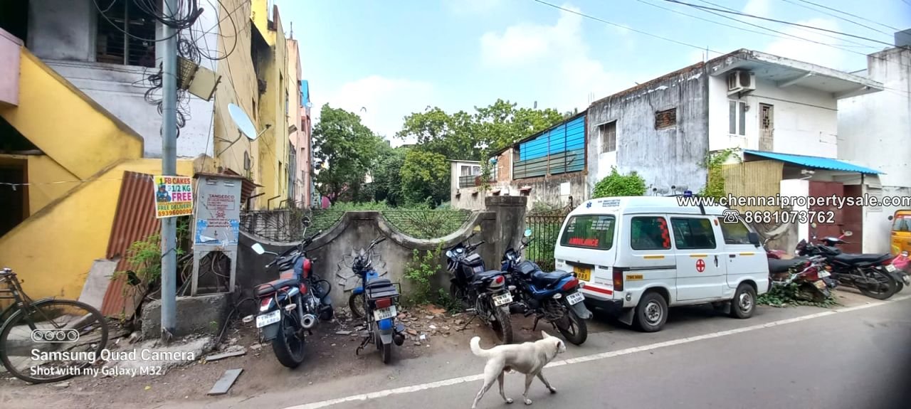 6520 Sqft Vacant Land Sale in Vadapalani
