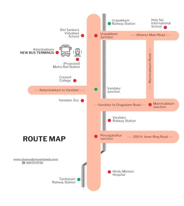 CMDA Approved Plots Sale in Urapakkam