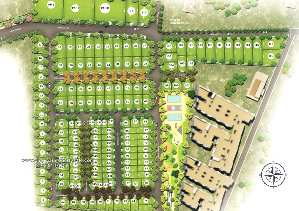 CMDA Approved Plots Sale in Urapakkam