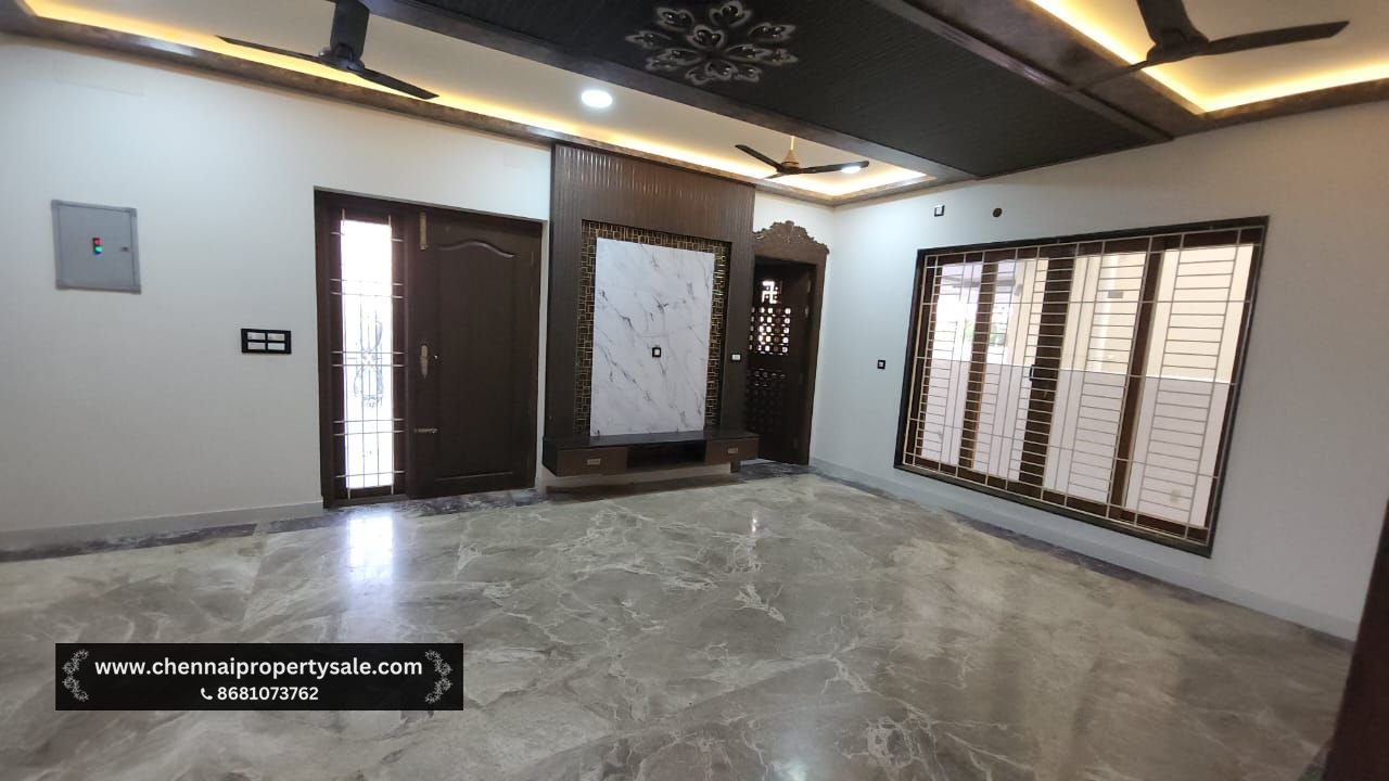 5500 Sqft Luxury Bungalow Sale in Valasaravakkam